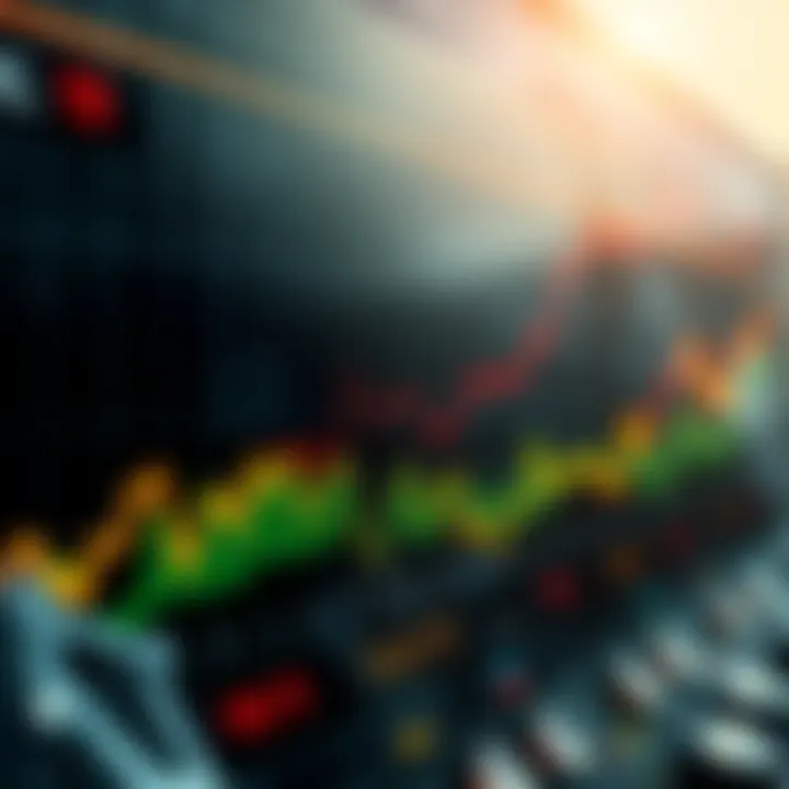 Chart showing oil prices soaring above $110 due to conflict in the Gulf region