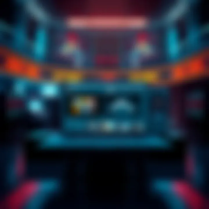 A screenshot showing the old user interface of the platform