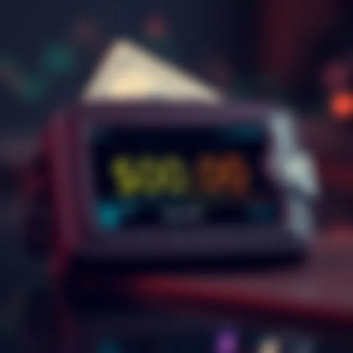 An old digital wallet screen showing a $0.00 balance with no transaction history