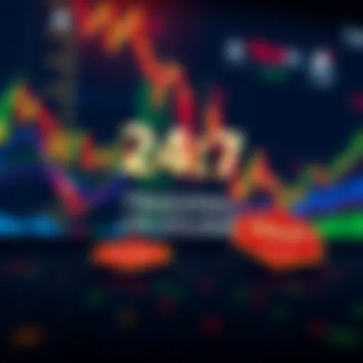 A graphic showing Ondo's tokenized stocks like NVDAon and TSLAon trading 24/7 on the Solana blockchain with digital stock charts in the background.