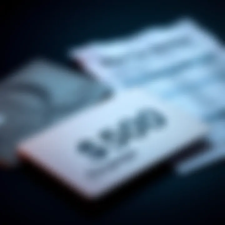 A close-up of a one-time use payment card alongside a bank statement showing a mysterious $500 charge, hinting at fraud issues.
