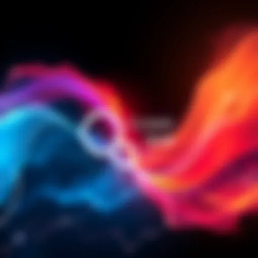 Visual representation of the proposal for Osmosis merging into Cosmos Hub with two logos coming together