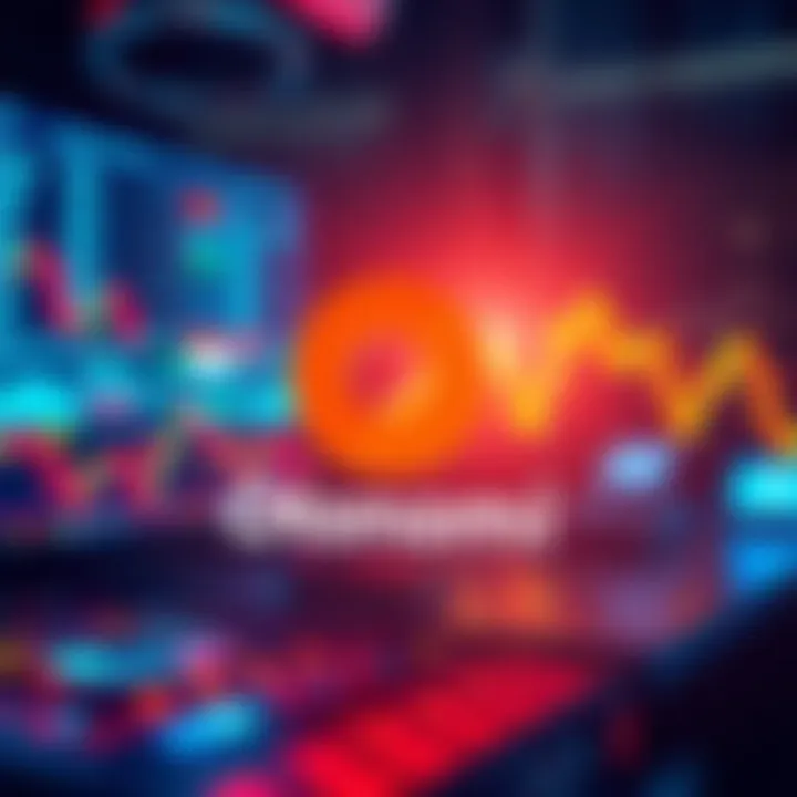 Otonomii logo with a digital trading interface in the background, symbolizing its public beta release