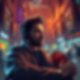 A player considering a decision between breaking even or waiting for a tier jump in a game setting with parcels and mayorships.