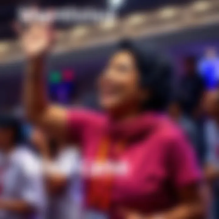 A participant expresses joy after being shortlisted for the OA round in Myntra’s WeForShe 2026 hackathon, showing excitement and determination to succeed.