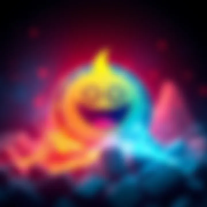Logo of Patos Meme Coin with vibrant colors, symbolizing its rise in the crypto market, featuring a playful design
