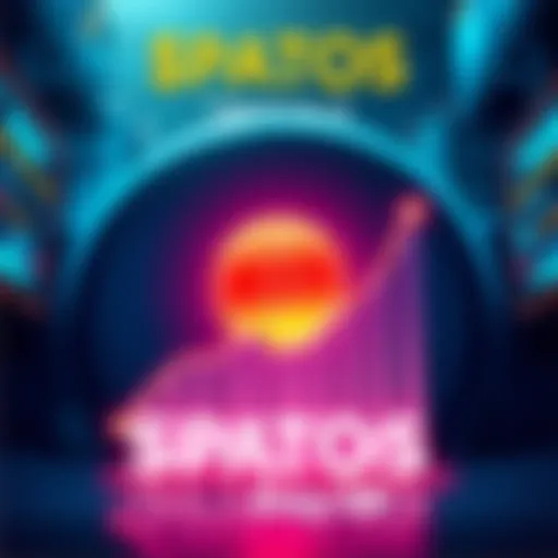 Illustration of $PATOS token with 800 million sold, featuring a graph showing growth and a symbol for centralized exchange listings.