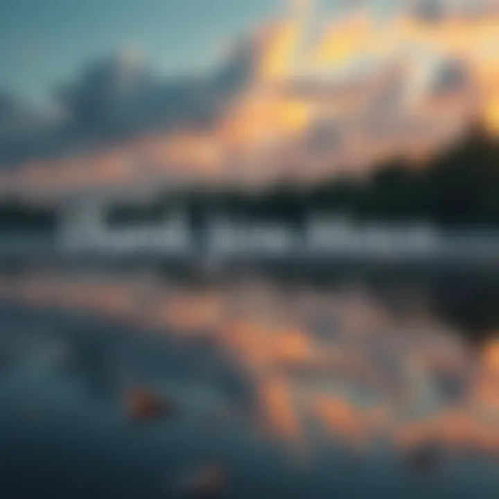 A serene scene showcasing a peaceful nature setting with soft lighting, symbolizing gratitude and restful moments.