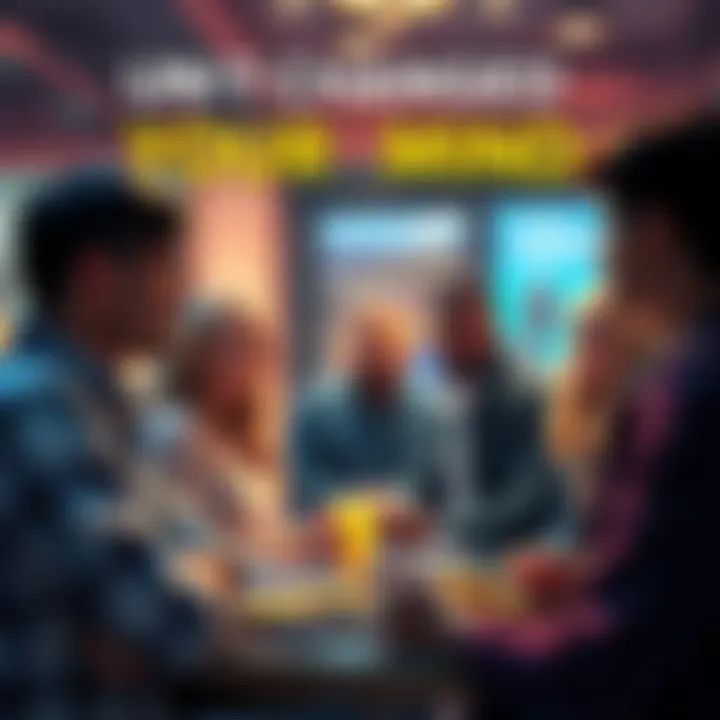 People discussing Bitcoin experiences Group of people sharing personal stories about their change of mind on Bitcoin in a casual setting
