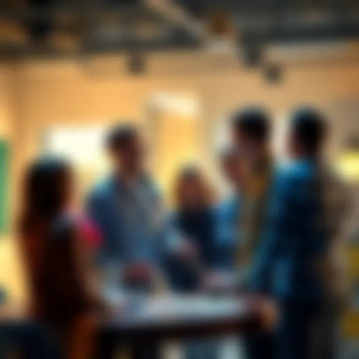 A group of people sharing ideas about a new everyday trick to improve tasks