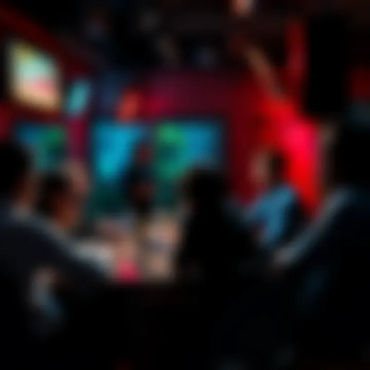 A group of people gathered around a table discussing their past experiences with various DeFi protocols