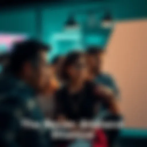 A group of people engaged in a discussion, sharing diverse opinions about societal dilemmas