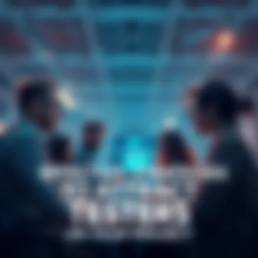 Group of people brainstorming and sharing ideas for project testing