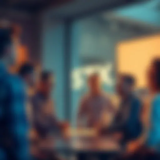 A group of people engaged in a lively conversation about the STX asset, sharing their thoughts and experiences as Hodlers in 2026