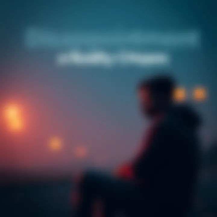 A person sitting alone with a sad expression, reflecting on lost hopes and unmet expectations.