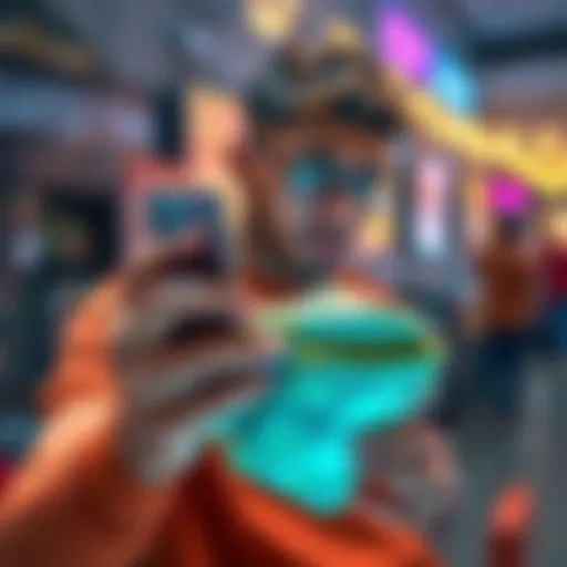 A person holding a stack of cash while looking at a phone with a confused expression, symbolizing the challenge of withdrawing gift money without gift cards.