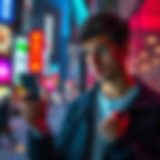 Individual looks concerned while holding a smartphone, trying to connect with someone for asset verification