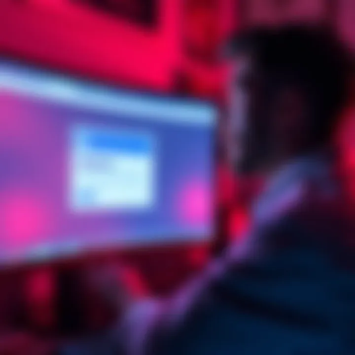 Person looking shocked at their computer screen after receiving a phishing request for their recovery phrase