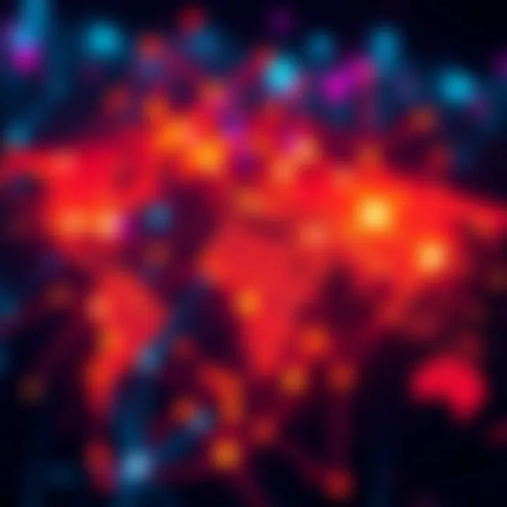 A visual representation of the Pi Node Map showing global connections of Pi Nodes