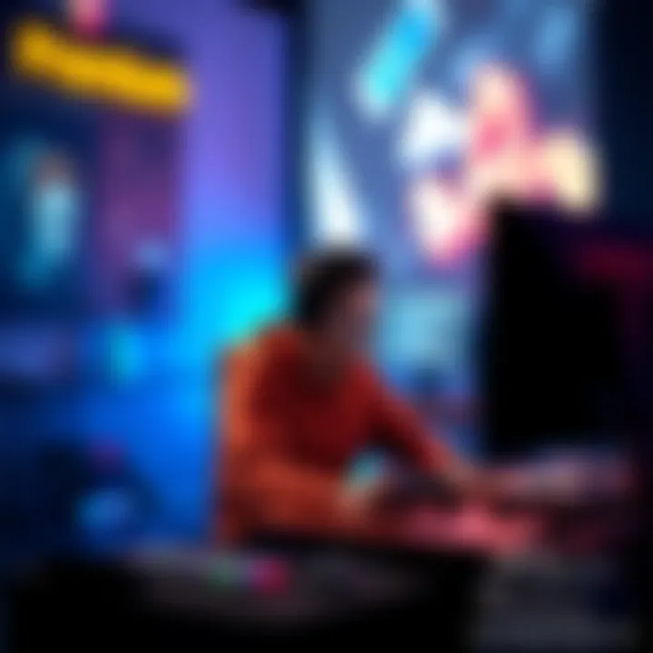 A gamer sits in front of a computer, contemplating whether to upgrade to premium access after 44 days of play.