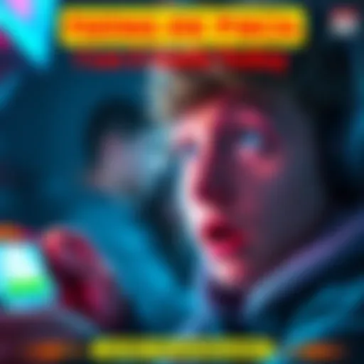 A gamer looks surprised at their screen showing a balance decrease from 9 cents to 7 cents after playing a mini game.