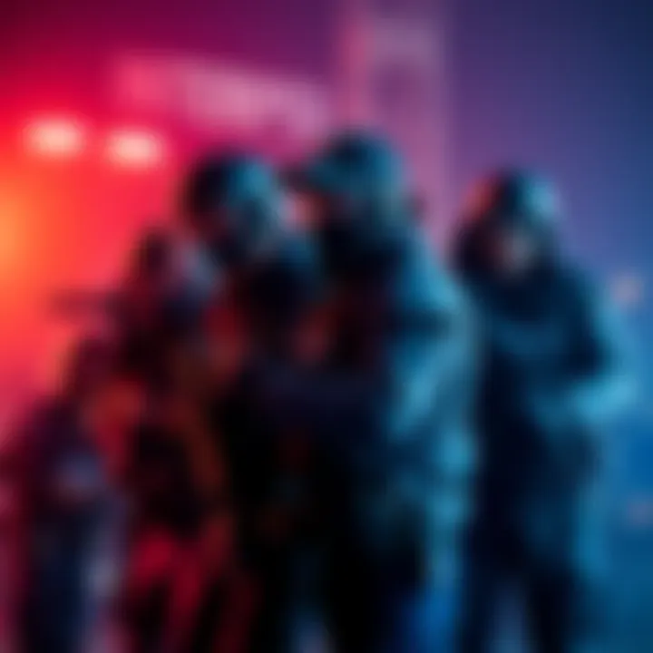 Law enforcement officers apprehend a group of individuals suspected of fraud during INTERPOL's First Light Operation.