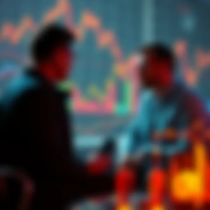 Polygon's co-founder engaged in a discussion about reviving MATIC after the POL rebranding, with crypto charts and graphs in the background.