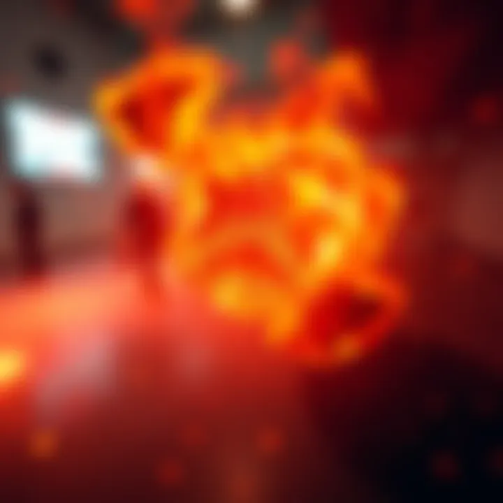 Visual representation of over 3 million POL tokens being burned, symbolizing a significant event in the Polygon PoS network.