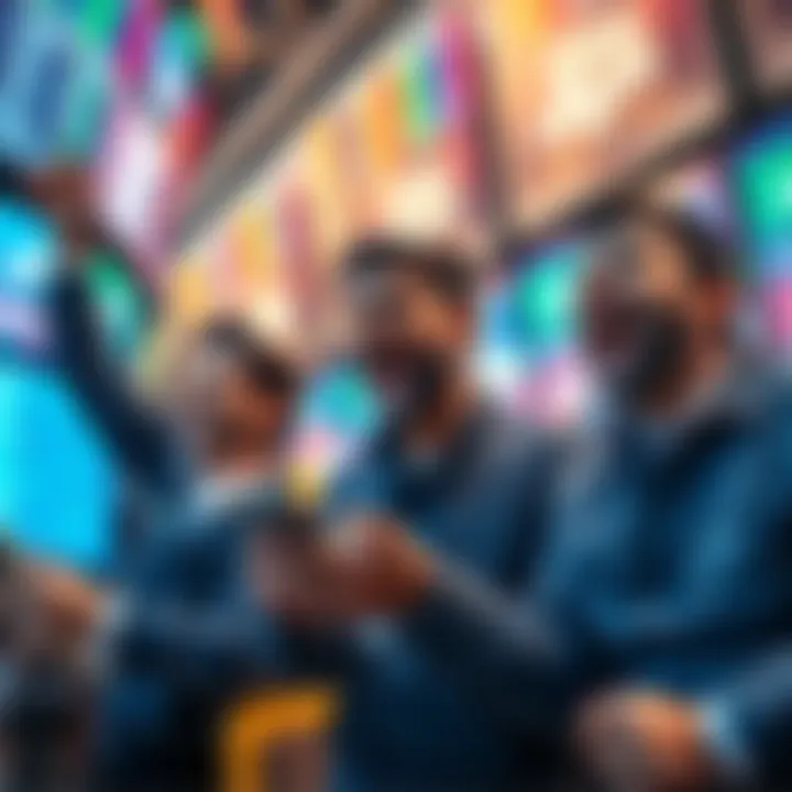 Traders excitedly reviewing profits from US-Iran ceasefire speculation