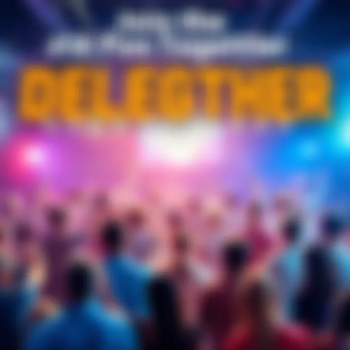 Graphic showing people participating in the PoolTogether $100,000 delegation event with a quote tweet icon