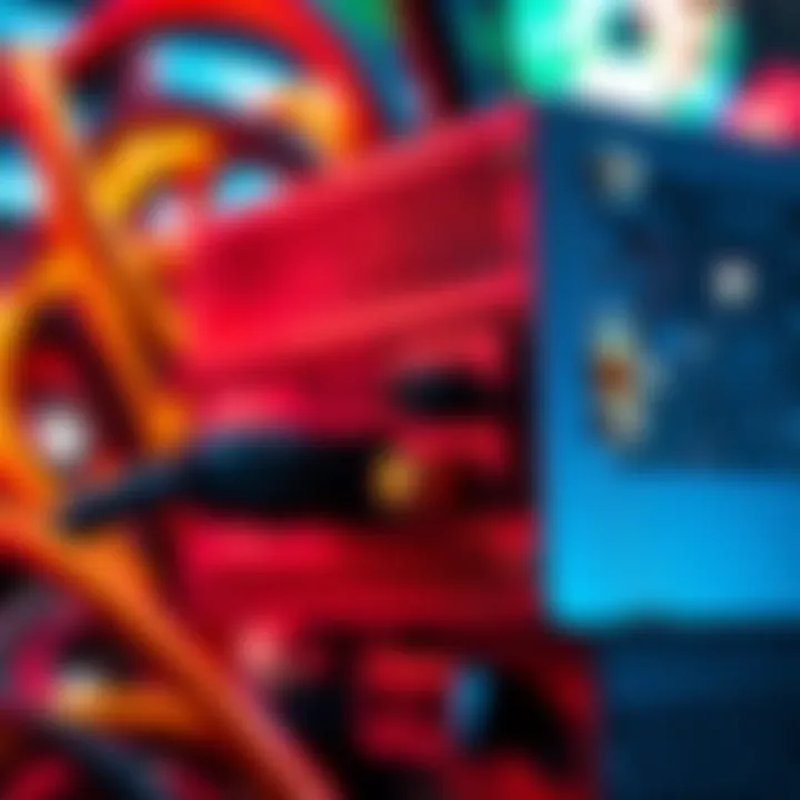 A close-up view of a compatible power supply unit for the Pinecone Matches INIBOX 850M, highlighting the connectors and specifications needed.