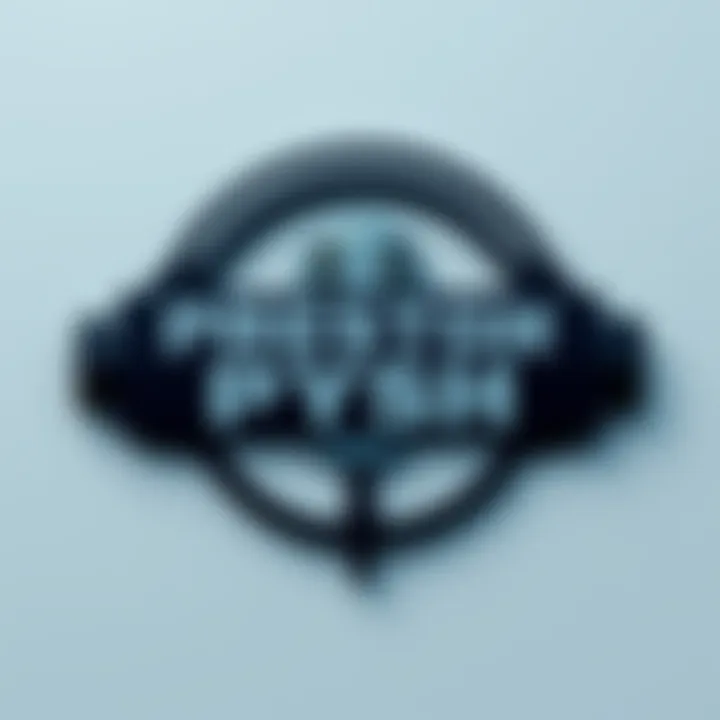 A close-up of Preston Pysh's podcast logo with a muted background, indicating his recent silence in content updates.