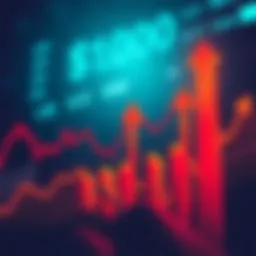Chart showing rising prices approaching $1.00 with arrows pointing up