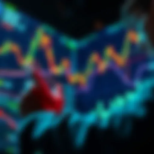 A person analyzing cryptocurrency charts and graphs with a focus on HBAR's rising prices, considering selling or holding for investment benefits