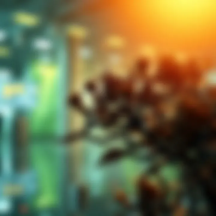 A visual representation of Project Acacia, featuring tokenised assets and a wholesale CBDC in a financial setting.