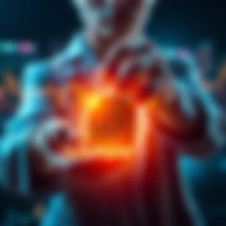 A person securing cryptocurrency assets with a lock and key, symbolizing self custody during market decline.