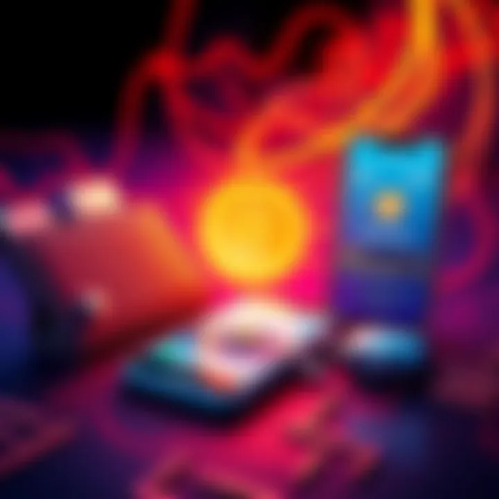 Secure PulseChain Wallet Setup A graphic showing various types of PulseChain wallets including a hardware wallet, hot wallet on a smartphone, and a multisig setup, representing crypto security methods.