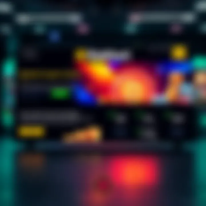 A screenshot of the Rainbet crypto casino homepage showcasing a vibrant interface with fast deposit options and promotional bonuses.