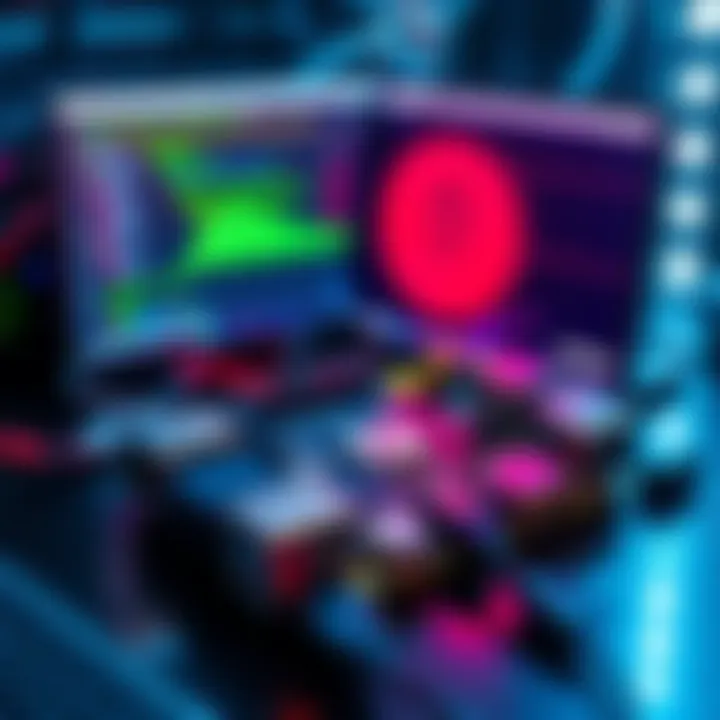 A Raspberry Pi 5 set up for mining Monero, featuring connected components and mining software on the screen.