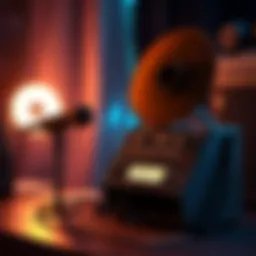 A retro recording device representing a 2011 audio recording projected into 2026, highlighting past insights