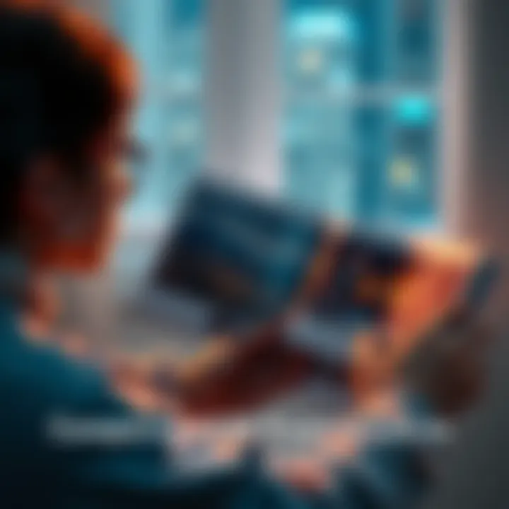 A person looking at a photo album from 2020, pondering the changes in life experiences over the years.