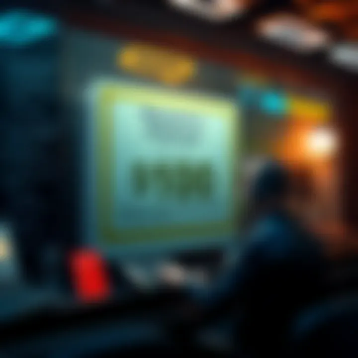 A person posting a request on a user board for renting 100 petahash for a month, highlighting the need and inviting offers.