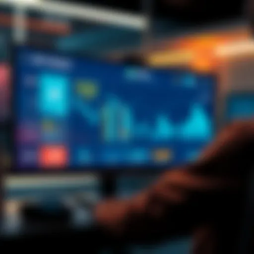 Person on a computer screen swapping cryptocurrencies on Retoswap, showing excitement and focus during the process