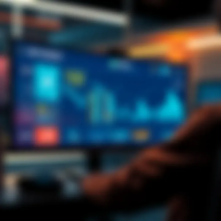 Using Retoswap for Crypto Swapping Person on a computer screen swapping cryptocurrencies on Retoswap, showing excitement and focus during the process