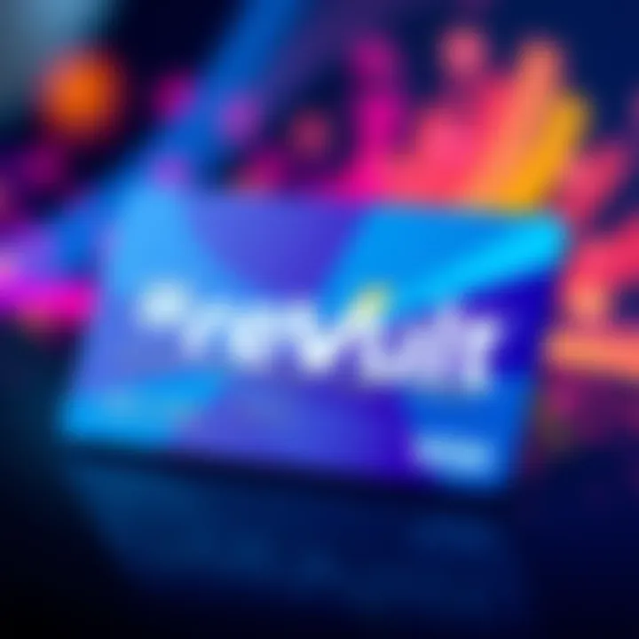A close-up of a credit card with the Revolut logo, displaying its features and potential benefits for users in the EU.