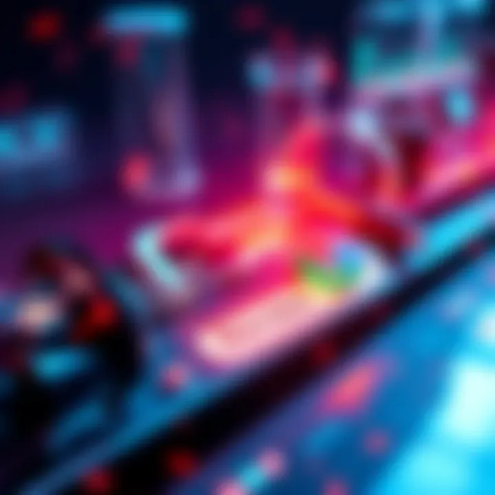 A visual representation of Revolut's potential partnership change from Perplexity to Google, with logos of both companies and elements symbolizing AI and premium services.