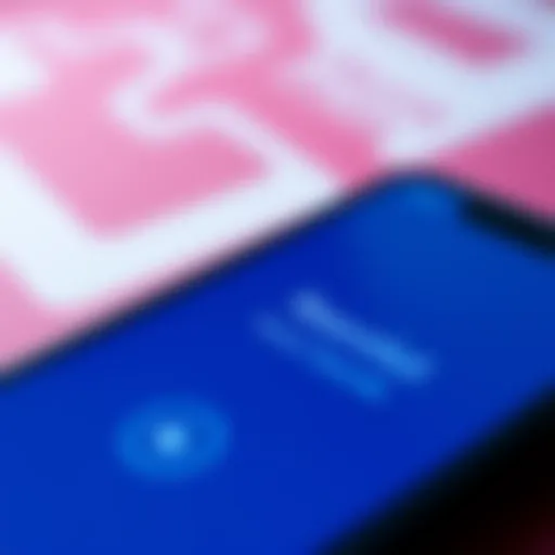 A close-up of a smartphone displaying the Revolut app with a passcode prompt