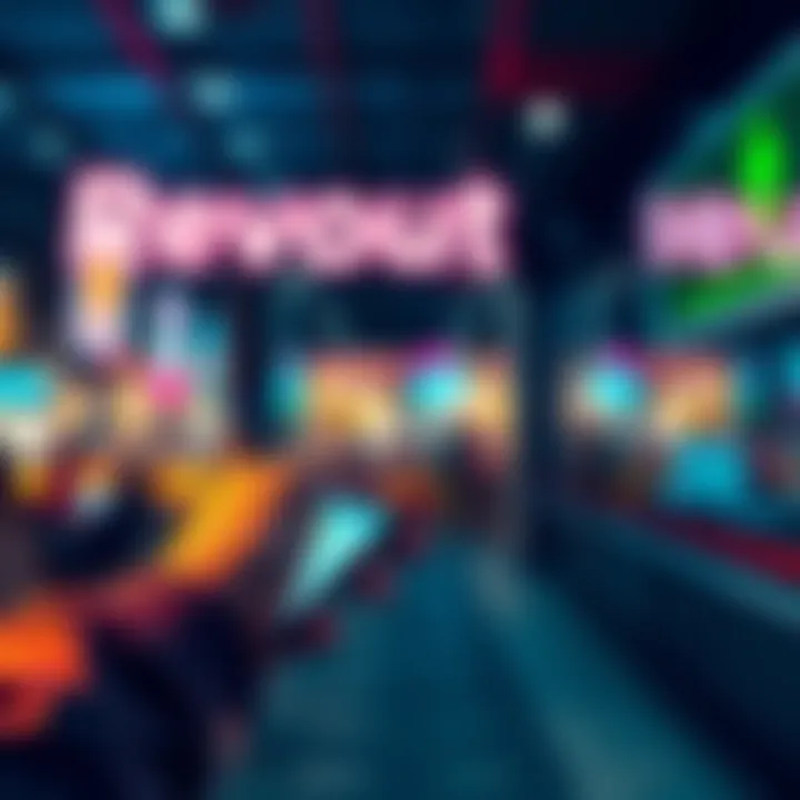 Person using a mobile app to check salary deposit options with Revolut