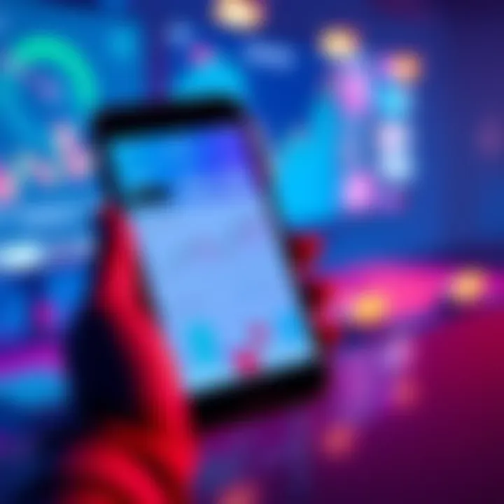 A smartphone screen showing the Revolut X app with financial graphs and low fee information