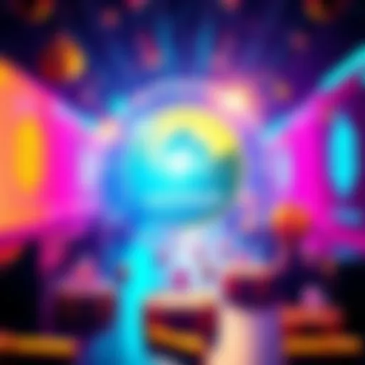 Graphic promoting the RIC airdrop and competition on BitMart with 20,000 RIC prizes, featuring bright colors and cryptocurrency icons.